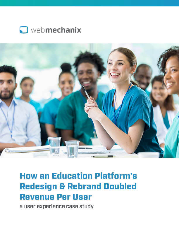 How an Education Platform’s Redesign & Rebrand Doubled Revenue Per User