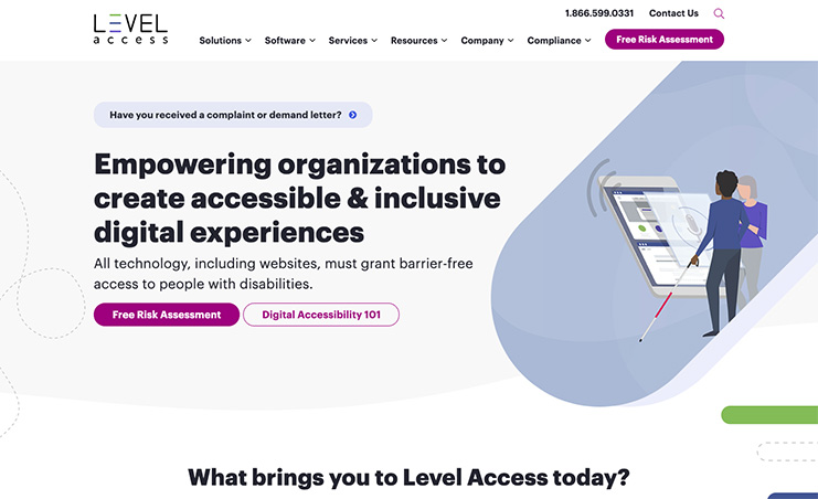 Level Access Website Featured Image