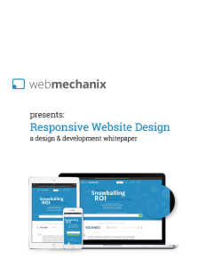 Cover of Responsive Website Design whitepaper