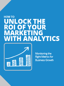 Cover of Unlock ROI with Analytics eBook