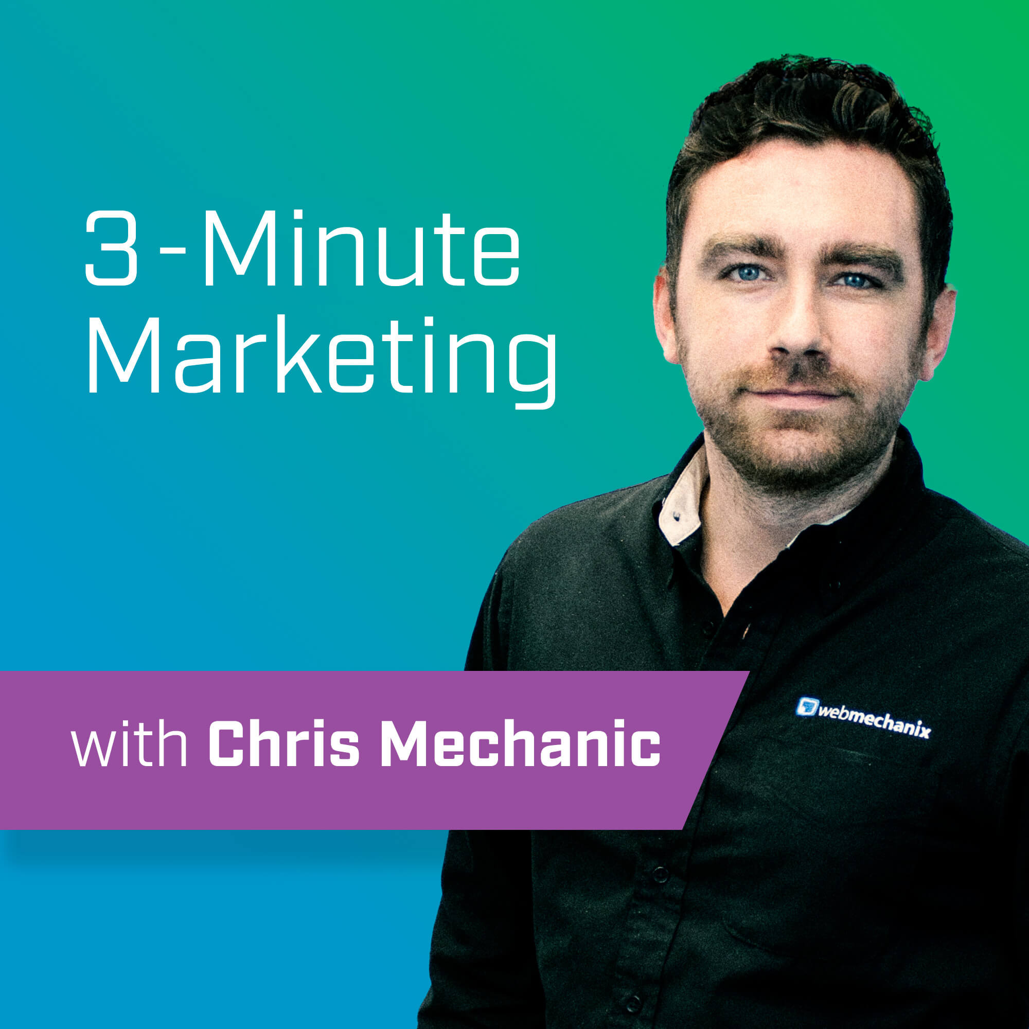 Three Minute Marketing Show art