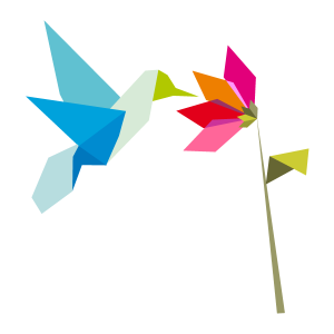 Origami hummingbird symbolizing google's newest algorithm update