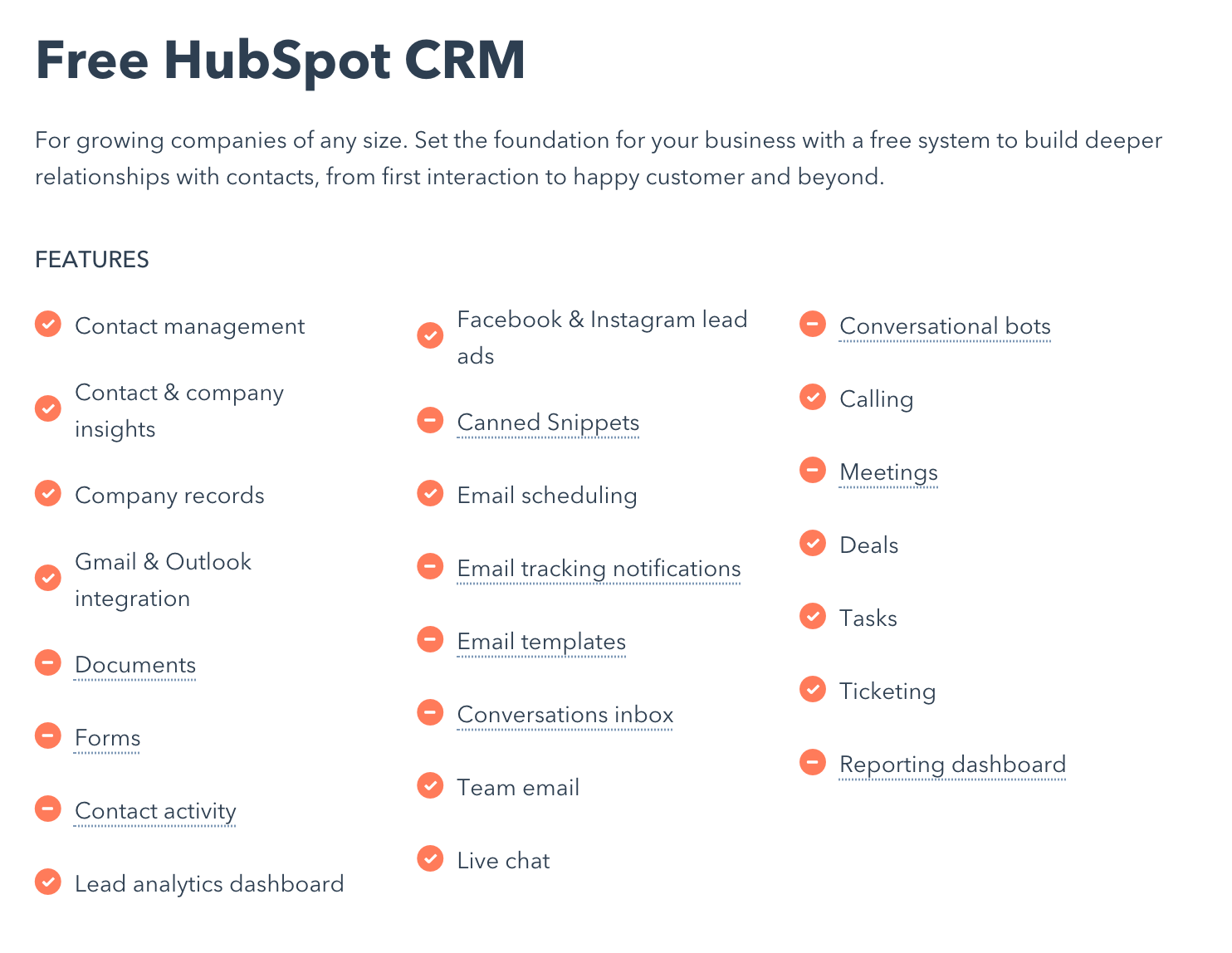 New HubSpot Features Free