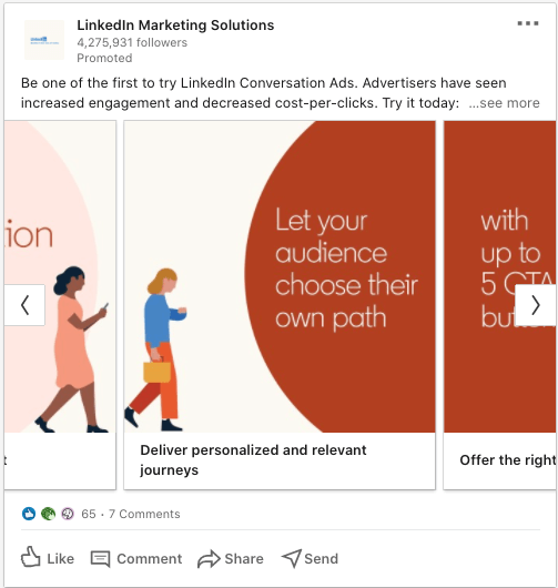 LinkedIn Carousel Ads