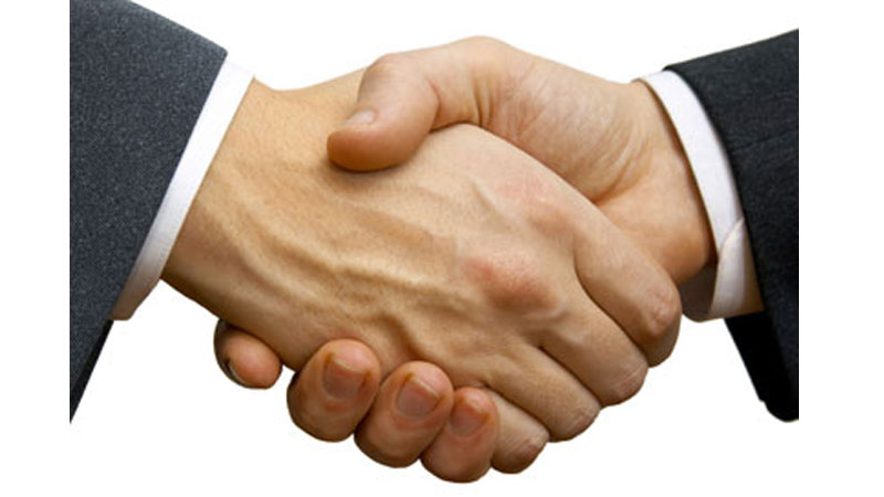 handshake showing how to run client calls