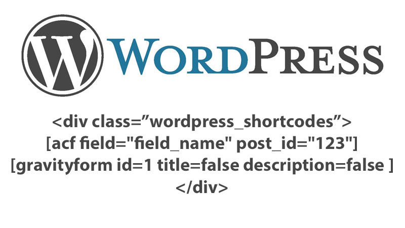 wordpress shortcodes explanations